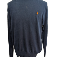 Pull Fin Polo Ralph Lauren Bleu Col Rond Taille L | 538WSR