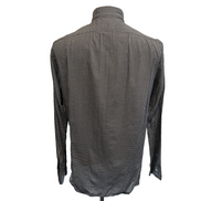 Chemise Polo Ralph Lauren L Noire Carreaux Slim Fit Textured Dobby Shirt