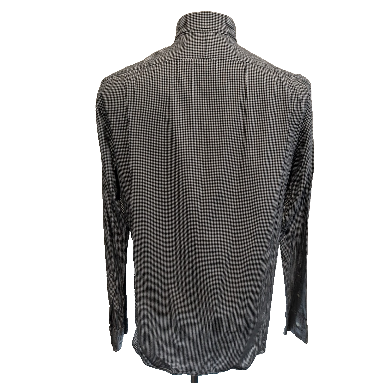 Chemise Polo Ralph Lauren L Noire Carreaux Slim Fit Textured Dobby Shirt