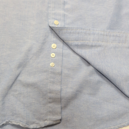 Chemise Clayerooke Made in USA M/L Bleu Manches Courtes Vintage