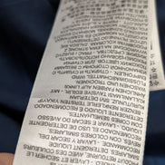 Chemise Levi's à Carreaux Bleu et Bleu Marine Manches Longues Taille M