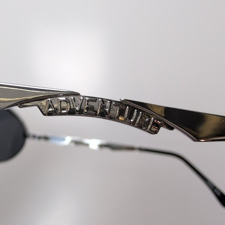 Lunettes de soleil Y2K Adventure Chrome Branche Semi-Épaisse