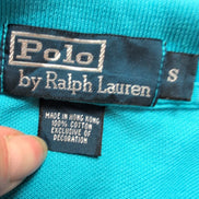 Polo Ralph Lauren Homme S Bleu Ciel Logo Jaune Polo Manches Courtes