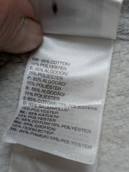 Veste à Capuche The North Face Rare Fermeture Diagonale Grise - Taille XL