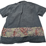 Chemise hawaïenne Ocean Pacific boutons bois manches courtes taille M #702 hawai