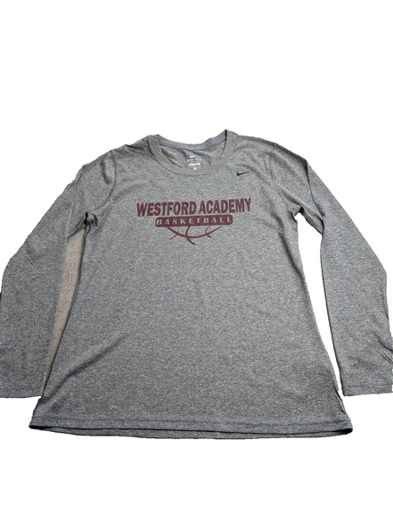 T-shirt Manches Longues Nike Dri-Fit Westford Academy Basketball" Femme T. L
