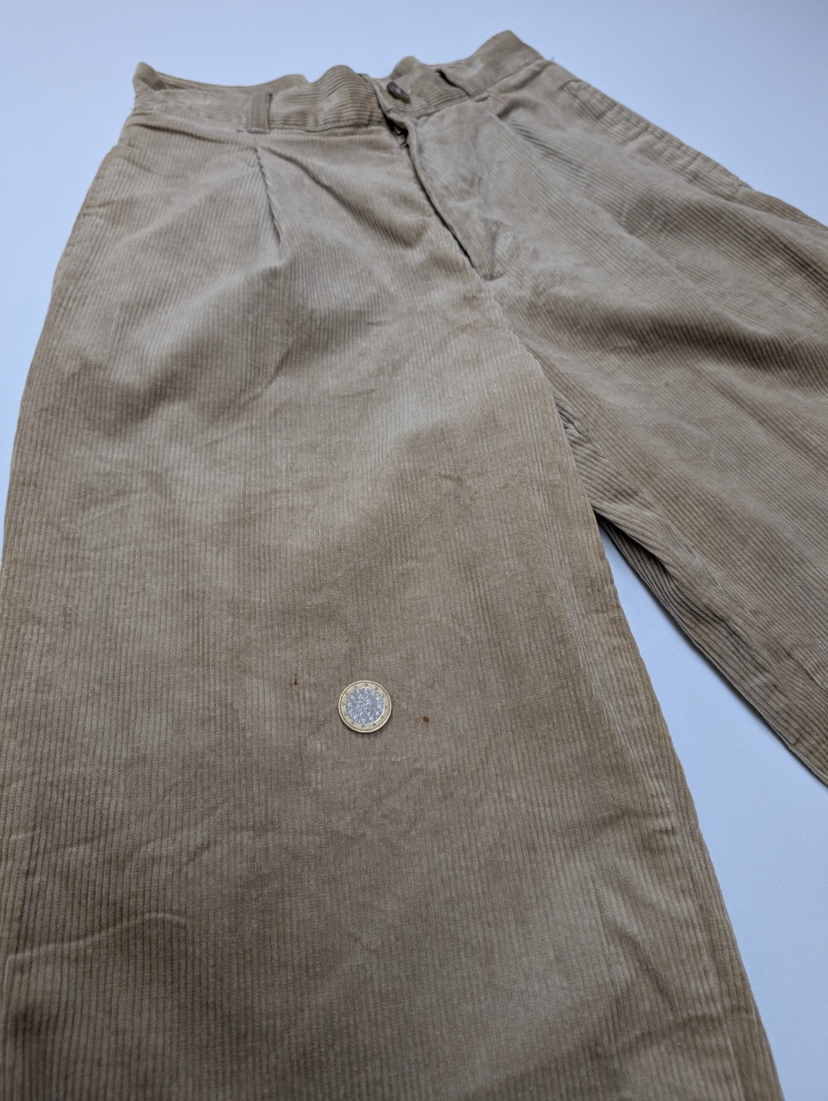 Pantalon Velours Polo Ralph Lauren Vintage Taille 4 W24 Excellent État