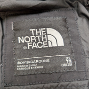 The North Face Doudoune Capuche Noire Plumes Junior XL Hiver