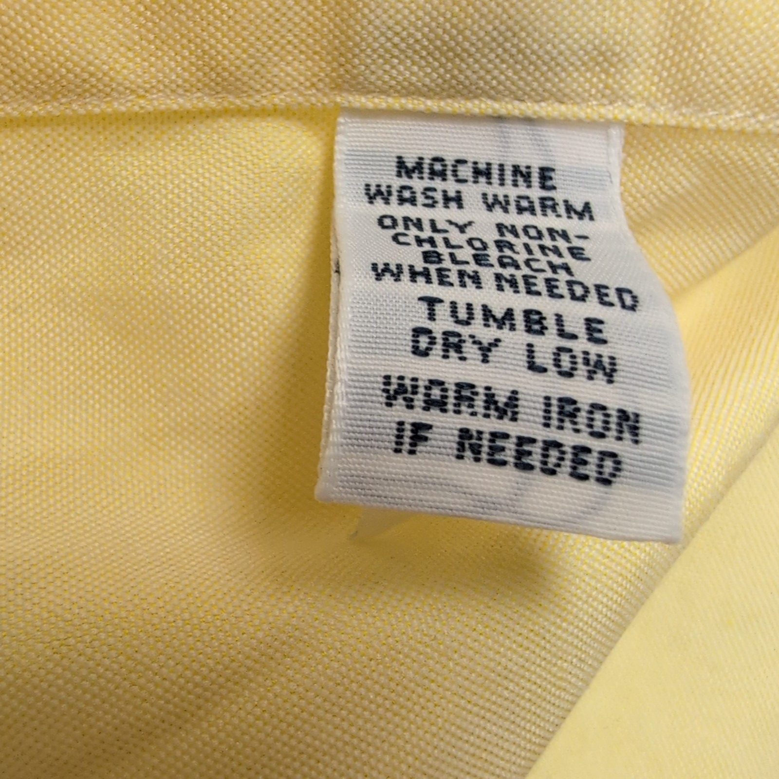 Chemise Ralph Lauren Classic Fit L XL Jaune Logo Premium Marron manches longues