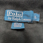 Polo Ralph Lauren Homme L Noir Logo Rouge Polo Manches Courtes Classic Fit