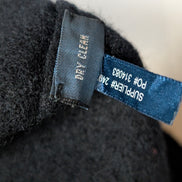 Pull Polo Ralph Lauren Noir Logo Violet - 100% Laine d'Agneau - T. XL (ajusté)