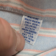 Chemise Polo Ralph Lauren Shirt Yarmouth XL XXL Oxford Rayée Rose Bleu