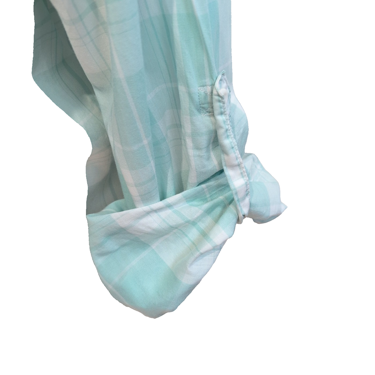 Chemise Lacoste Vintage 43 L Carreaux Vert Pastel Manches Longues Modulables
