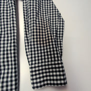 Chemise CHAPS bleu marine à carreaux taille M #179e