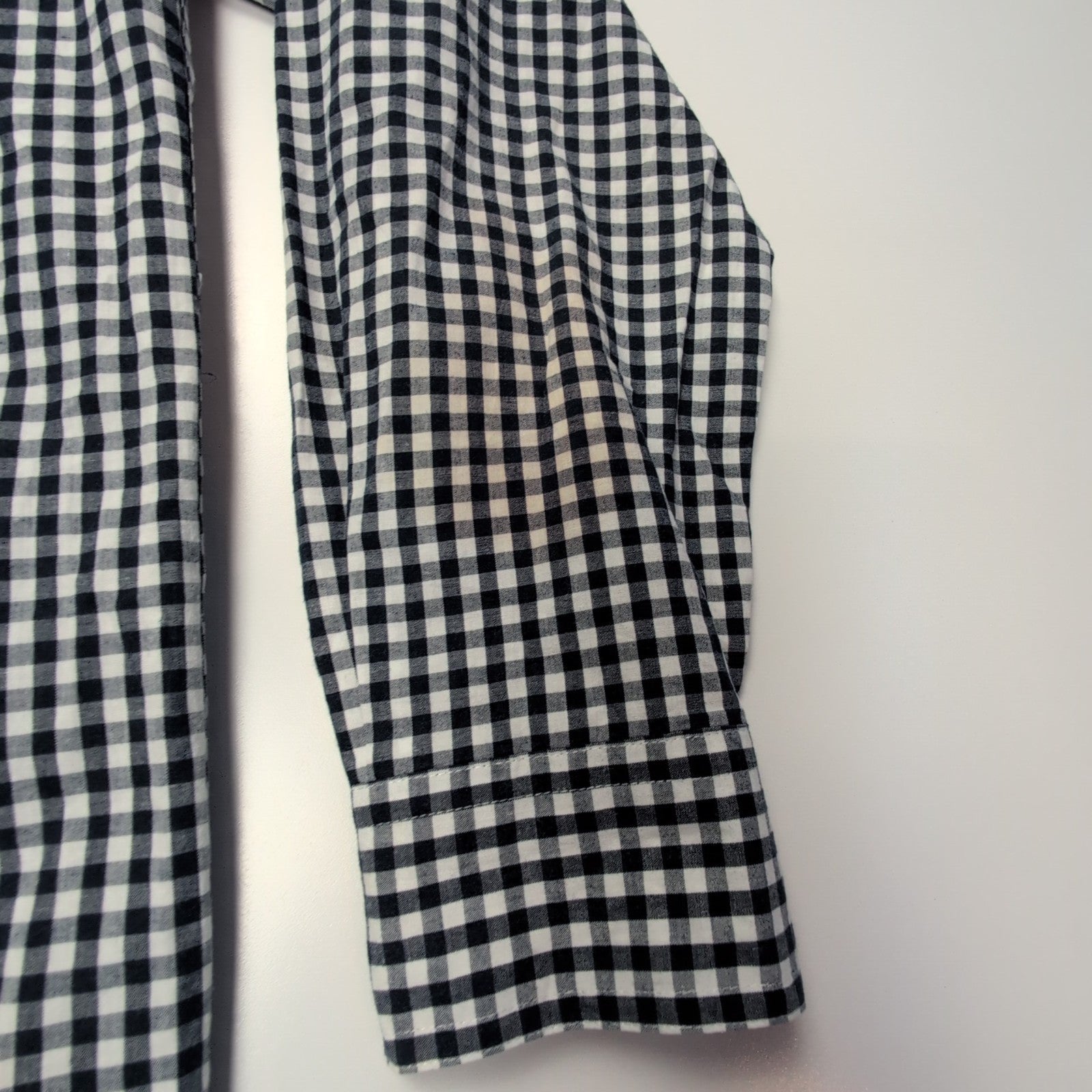 Chemise CHAPS bleu marine à carreaux taille M #179e