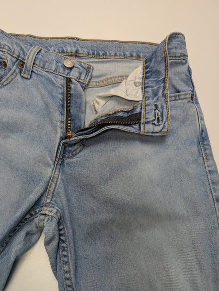 Jean Levi's 511 Homme Vintage Bleu Clair W31 L30 Denim Slim Fit Stretch Pantalon