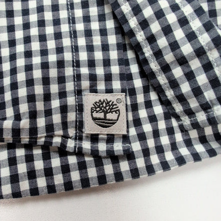 Chemise Timberland bleue et blanche à carreaux taille XL #41e