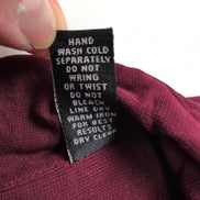 Chemise Hawaïenne Brandini Soie Bordeaux Boutons effet Coquillage L