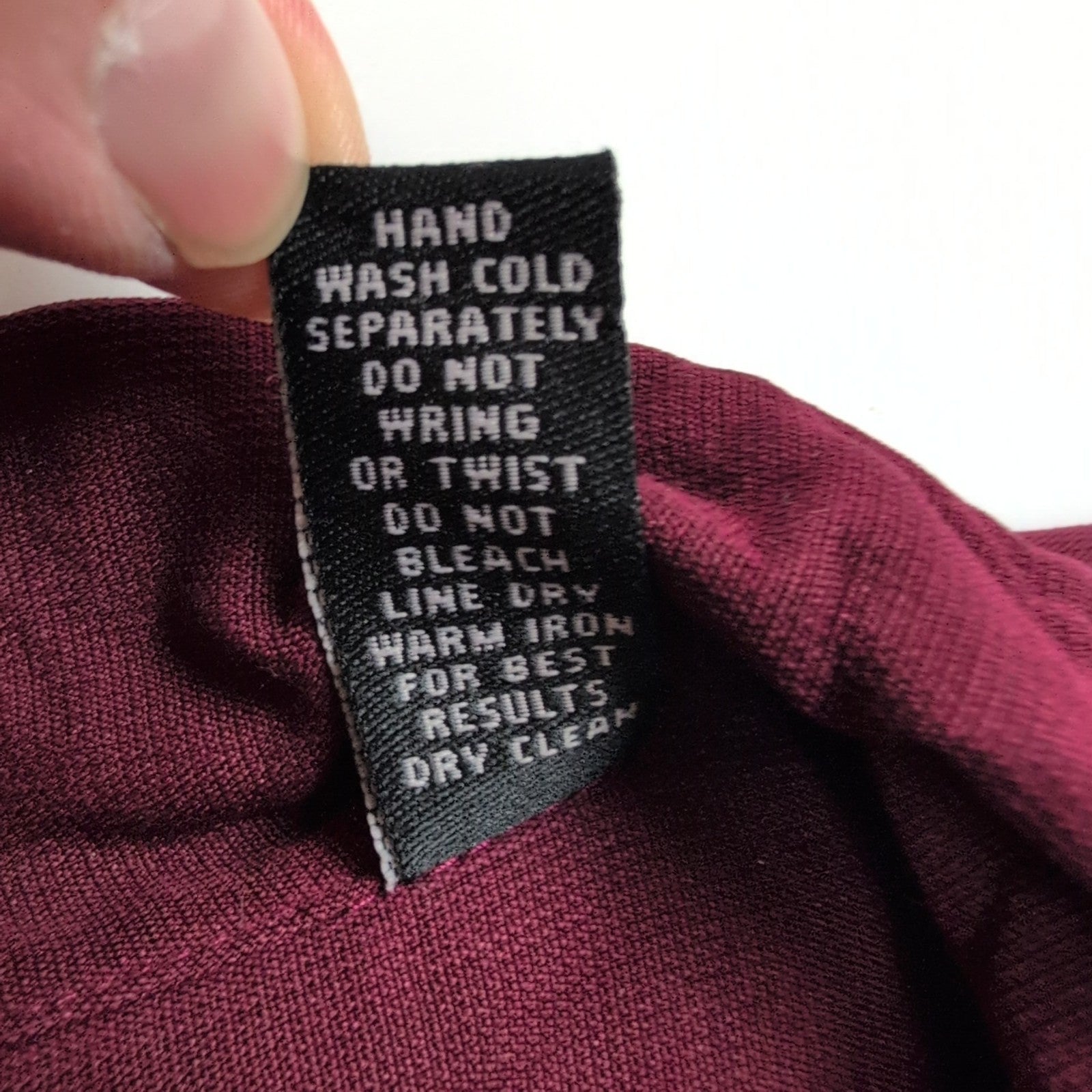 Chemise Hawaïenne Brandini Soie Bordeaux Boutons effet Coquillage L