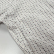 Chemise Tommy Hilfiger Homme Taille M Blanche petits Carreaux Col Pression