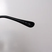 Lunettes de soleil Y2K Minimaliste Chic Branches Fines Métal argenté