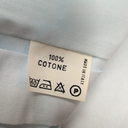 Chemise Peter & Sons New York L Bleu Clair 100% Coton Neuve Sans Étiquette