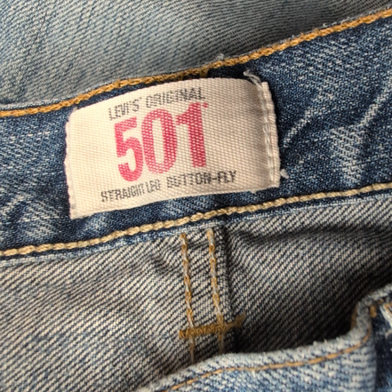 Levi’s 501 Jean Homme W36 L36 Bleu Vintage Pantalon Bouton Coupe Droite