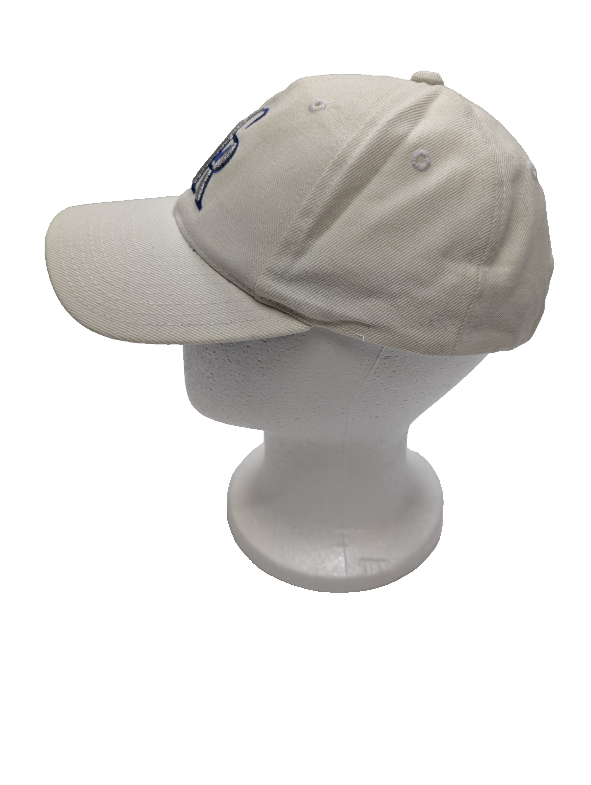 Casquette PUMA Colorado Rockies Vintage Blanche Logo Brodé Argent Bleu