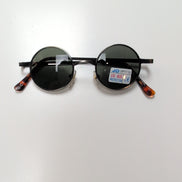 Lunettes de soleil Y2K  JD Optical Hippie Rondes Monture Métal Branche Fine