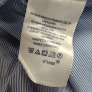 Chemise Polo Ralph Lauren S M Bleue Rayures Logo Marine Col Classique Shirt