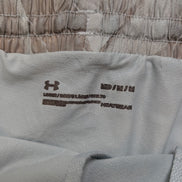 Short de sport Under Armour HeatGear Marron Clair à Motifs - Femme Taille M