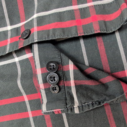 Chemise Carhartt Manches Courtes Rouge et Noir à carreaux - Taille XL