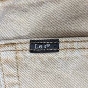 Jean Lee Vintage Regular Fit Homme W33 L32 Marron Clair Denim Patiné Classic