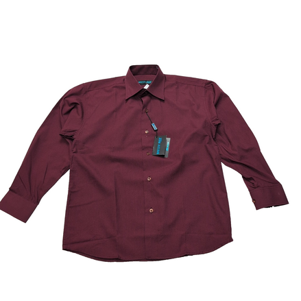 Chemise Les Petits Mecs Paris 14 Ans Neuve Étiquette Bordeaux Manches longues