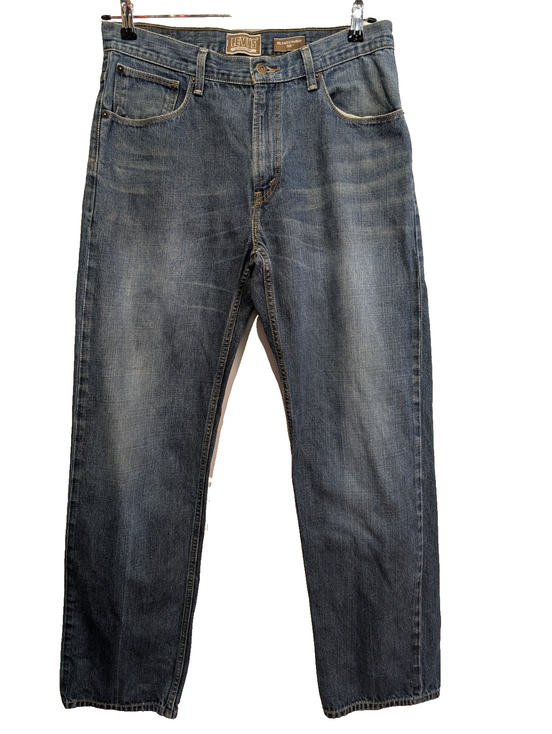 Jean Levi's 559 Relaxed Straight Bleu W34 L34 Homme 086JSR
