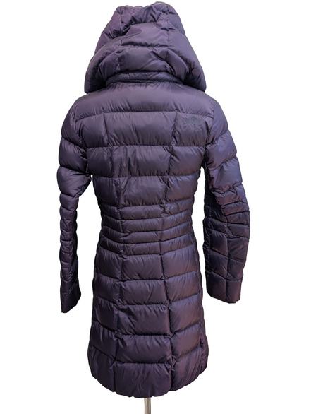 Doudoune Longue The North Face 550 Plumes Violet Foncé - Taille XS