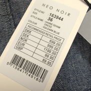 Robe Neo Noir 36 Jean Bleu Manches Longues Neuve Étiquette