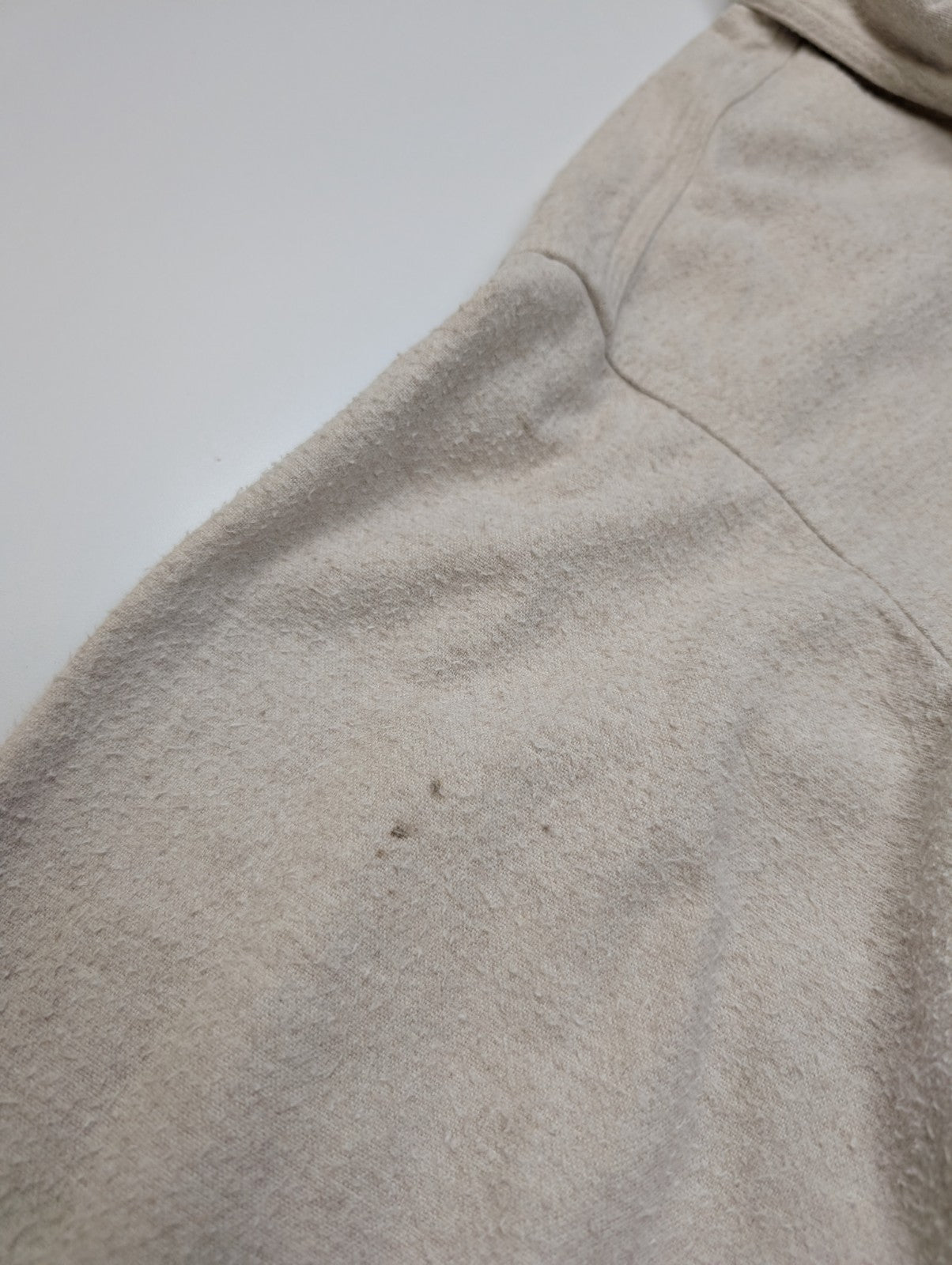 CHEMISE WOOLRICH FLANELLE CHAMOISETTE VINTAGE XL Crème Workwear