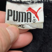 Veste Puma Hoodie Bleu Marine Made in USA Taille XL Épaisse Chaude Zippé Vintage