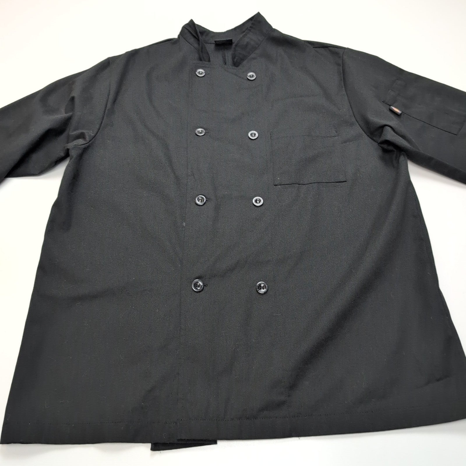 Veste de Cuisine Dickies L Noire Chef Cuisinier Neuve Sans Étiquette