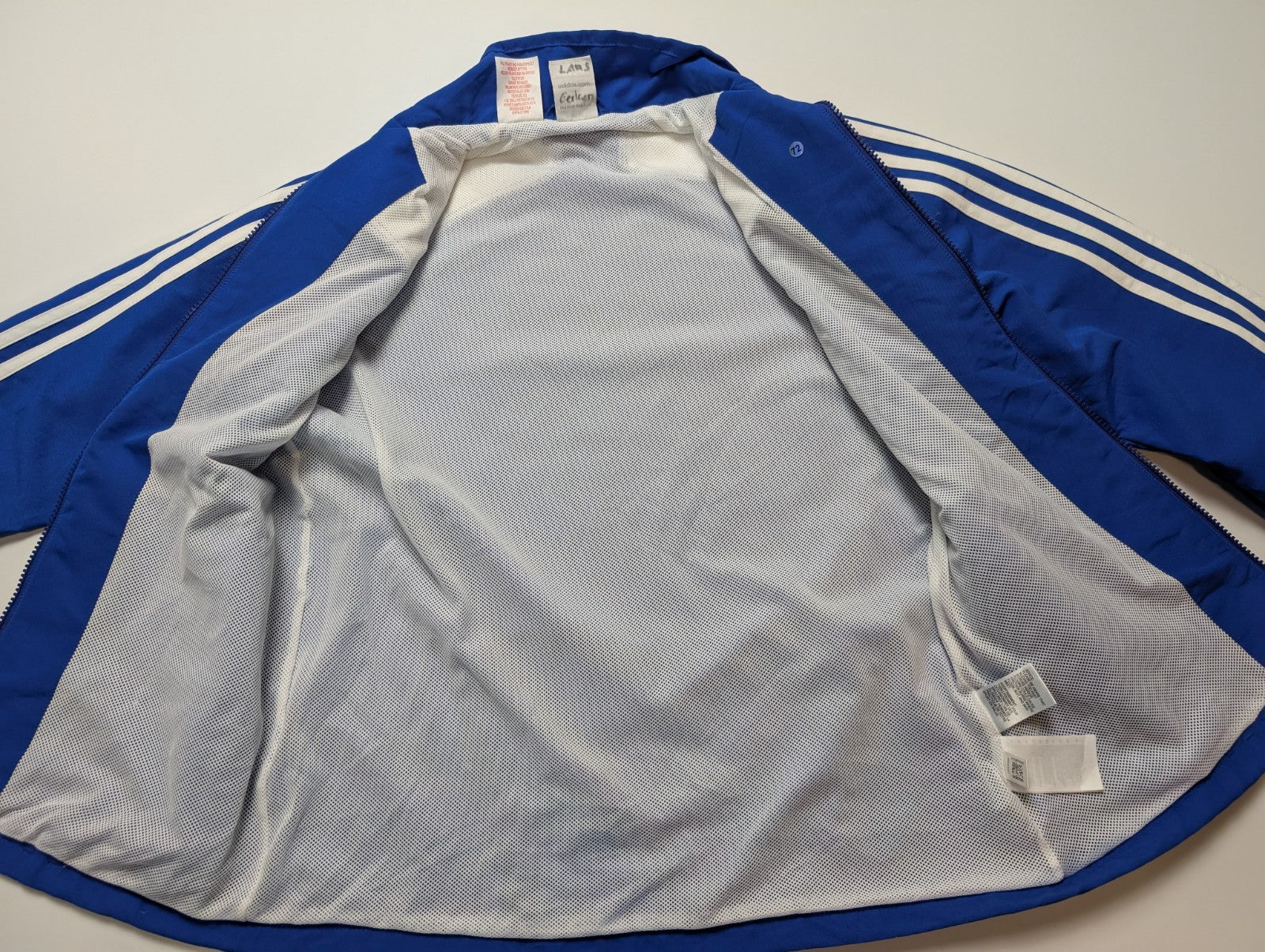 Veste de survêtement Adidas Bleue Taille M Sportswear Training Zippée - BEG