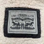 Parka levis noir capuche sherpa Nylon Femme M TBE | 295BSR
