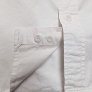 Chemise Harley-Davidson L Blanche 2 Poches Logo Brodé 100% Coton