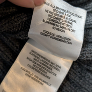Pull Columbia vintage modèle XCO gris à rayures côtelées homme taille M