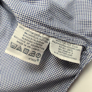 Chemise Polo Ralph Lauren Regent M Bleue Carreaux Custom Fit Logo Rouge Shirt