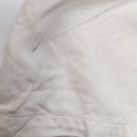 Chemise Hawaïenne Nautica XL Rayonne Palmier Beige manches courtes