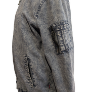Levi's Vintage Blouson Bomber Coton Effet Jean Délavé M TBE | 293BSR