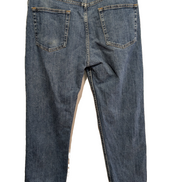 Jean Wrangler Homme Vintage Bleu W35 L29 Denim Épais Stretch Robuste Confort