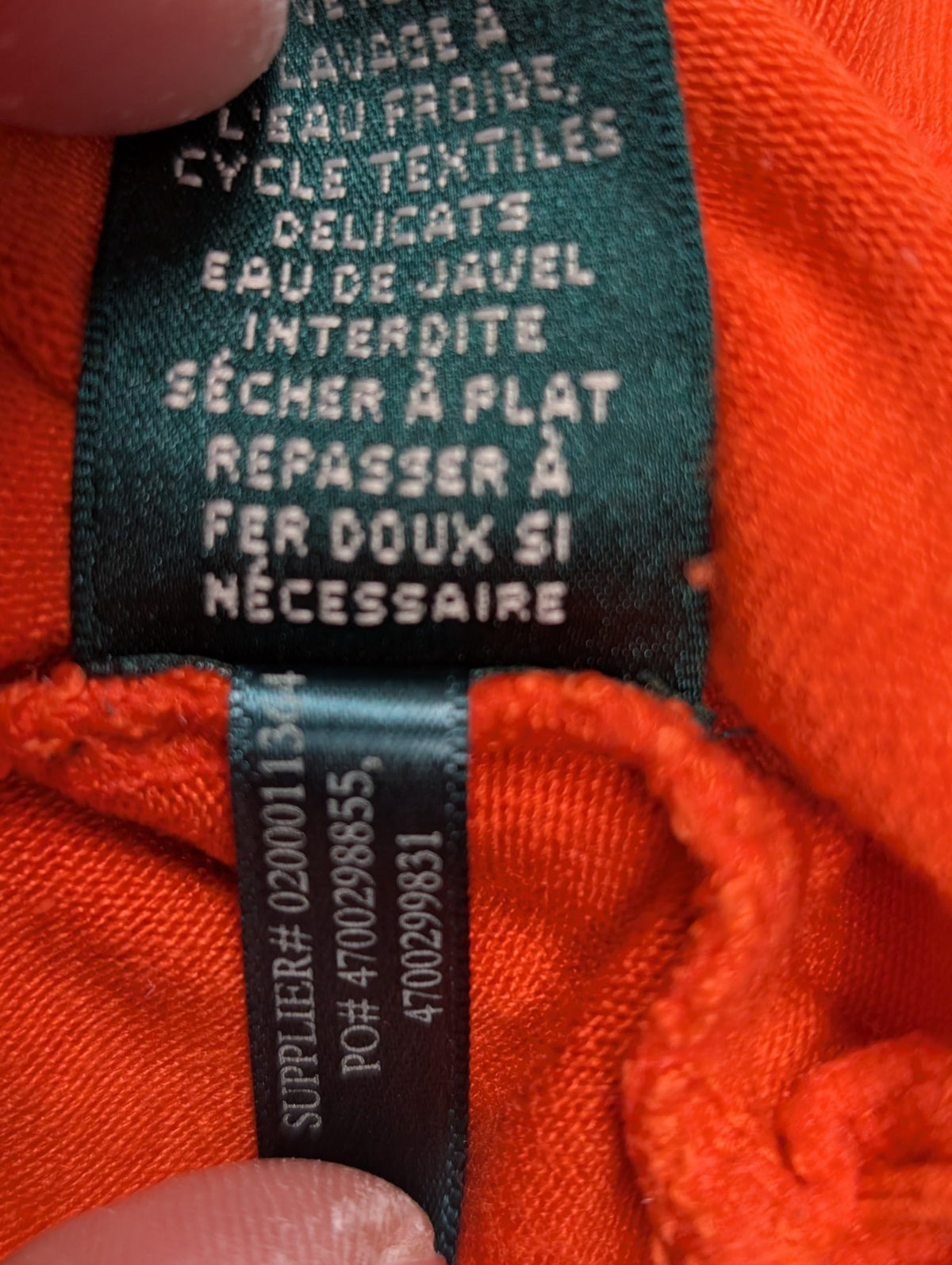 Pull fin femme LAUREN Ralph Lauren orange viscose stretch taille L
