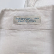 Chemise lin Burma Bibas blanche taille L